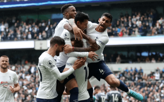 英超-热刺3-1莱斯特城暂登第四 孙兴慜超级世界波&两射一传 英超-热刺3-1莱斯特城暂登第四 孙兴慜超级世界波&两射一传