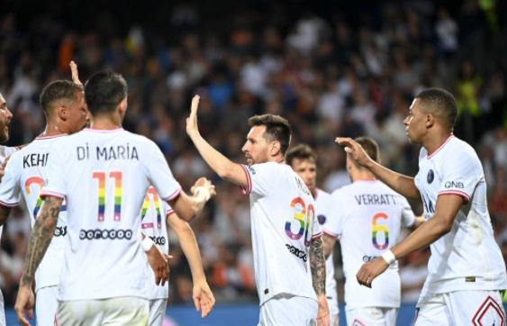 法甲-巴黎4-0大胜蒙彼利埃 梅西梅开二度姆巴佩1射2传 法甲-巴黎4-0大胜蒙彼利埃 梅西梅开二度姆巴佩1射2传