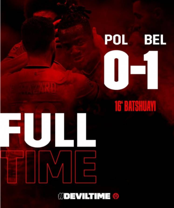 欧国联-比利时1-0险胜波兰 巴舒亚伊俯冲轰炸蒂莱曼斯献助攻 欧国联-比利时1-0险胜波兰 巴舒亚伊俯冲轰炸蒂莱曼斯献助攻