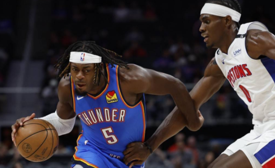 NBA季前赛-基迪16+5+9 海斯20+7 雷霆115-99轻取活塞 NBA季前赛-基迪16+5+9 海斯20+7 雷霆115-99轻取活塞