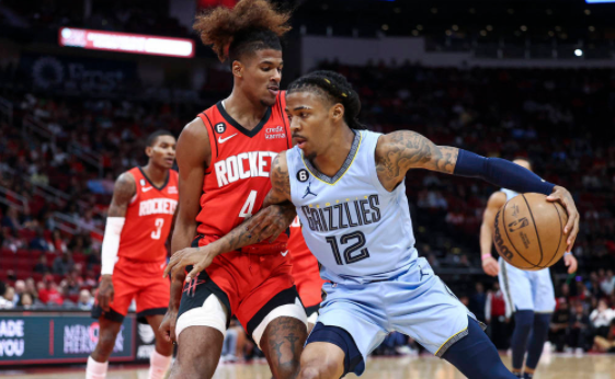 莫兰特狂轰49+8格林空砍33分 灰熊129-122战胜火箭迎两连胜 莫兰特狂轰49+8格林空砍33分 灰熊129-122战胜火箭迎两连胜