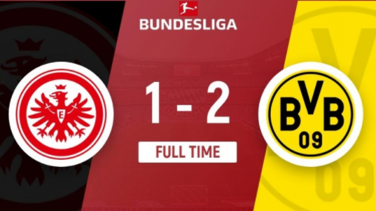 德甲-多特蒙德2-1战胜法兰克福 贝林厄姆连场破门!镰田大地建功 德甲-多特蒙德2-1战胜法兰克福 贝林厄姆连场破门!镰田大地建功