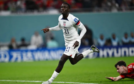 半场战报-美国1-0威尔士 普利西奇助攻小维阿捅射破门 半场战报-美国1-0威尔士 普利西奇助攻小维阿捅射破门