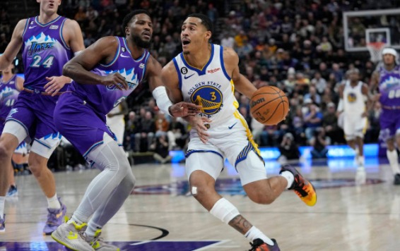 NBA-勇士123-124遭爵士绝杀 普尔空砍36+8汤神22分 库里缺战 NBA-勇士123-124遭爵士绝杀 普尔空砍36+8汤神22分 库里缺战