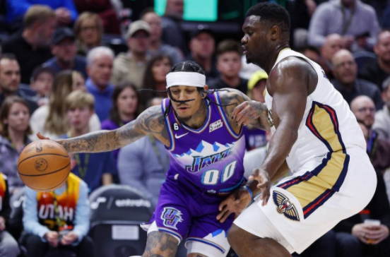 克拉克森39+8爵士加时132-129险胜鹈鹕 锡安空砍31+8+8 克拉克森39+8爵士加时132-129险胜鹈鹕 锡安空砍31+8+8