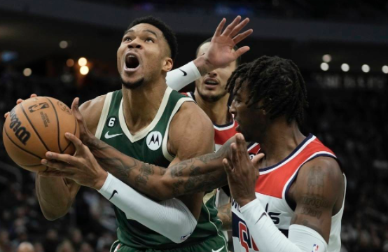 NBA-雄鹿123-113掀翻奇才 大洛21+12波神22+9 字母哥55+10+7 NBA-雄鹿123-113掀翻奇才 大洛21+12波神22+9 字母哥55+10+7