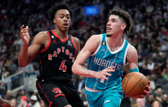 西卡35+7巴恩斯准三双 鲍尔空砍32分黄蜂114-124负猛龙 西卡35+7巴恩斯准三双 鲍尔空砍32分黄蜂114-124负猛龙