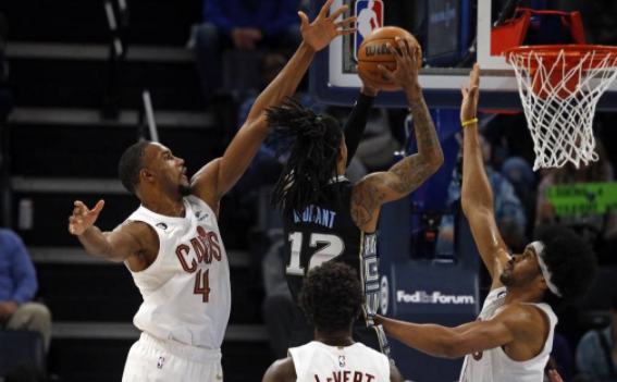 NBA-灰熊115-114力克骑士迎11连胜 莫兰特24+8莫布里空砍两双 NBA-灰熊115-114力克骑士迎11连胜 莫兰特24+8莫布里空砍两双