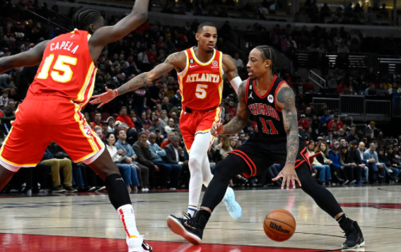 NBA-公牛111-100胜老鹰 德罗赞26分特雷-杨21+13 拉文20分 NBA-公牛111-100胜老鹰 德罗赞26分特雷-杨21+13 拉文20分