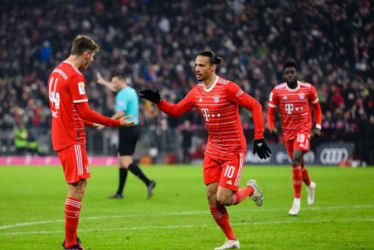 德甲-拜仁1-1法兰克福遭三连平 穆勒助攻萨内破门穆阿尼建功 德甲-拜仁1-1法兰克福遭三连平 穆勒助攻萨内破门穆阿尼建功