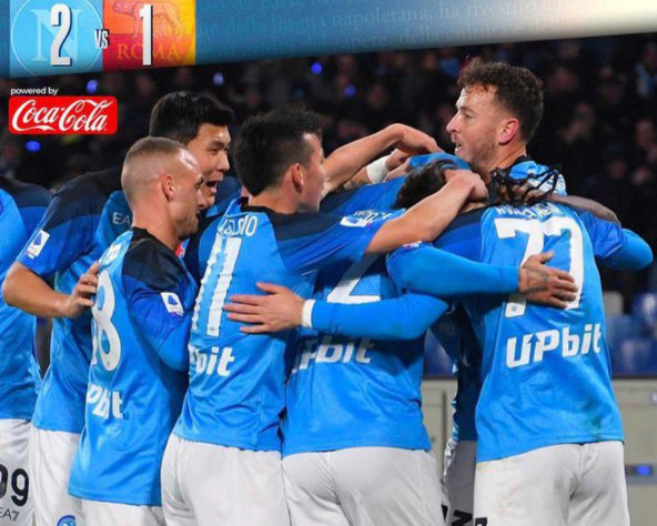 意甲-那不勒斯2-1罗马 小西蒙尼绝杀!奥斯梅恩、沙拉维建功 意甲-那不勒斯2-1罗马 小西蒙尼绝杀!奥斯梅恩、沙拉维建功