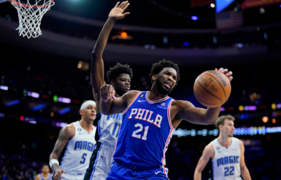 恩比德30+11哈登17分 魔术119-109逆转终结76人7连胜 恩比德30+11哈登17分 魔术119-109逆转终结76人7连胜