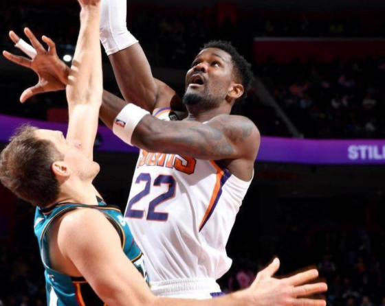 NBA-太阳116-100轻取活塞迎2连胜 艾顿赛季新高31+16布里奇斯24分 NBA-太阳116-100轻取活塞迎2连胜 艾顿赛季新高31+16布里奇斯24分