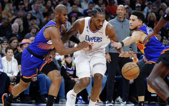 乔治26+6+5 曼恩26分 奥科吉24+5 快船116-107射落太阳升西部第4 乔治26+6+5 曼恩26分 奥科吉24+5 快船116-107射落太阳升西部第4