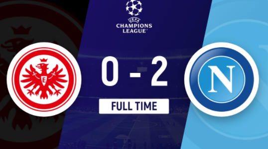 欧冠-那不勒斯2-0十人法兰克福 奥斯梅恩迪洛伦佐破门K77失点 欧冠-那不勒斯2-0十人法兰克福 奥斯梅恩迪洛伦佐破门K77失点