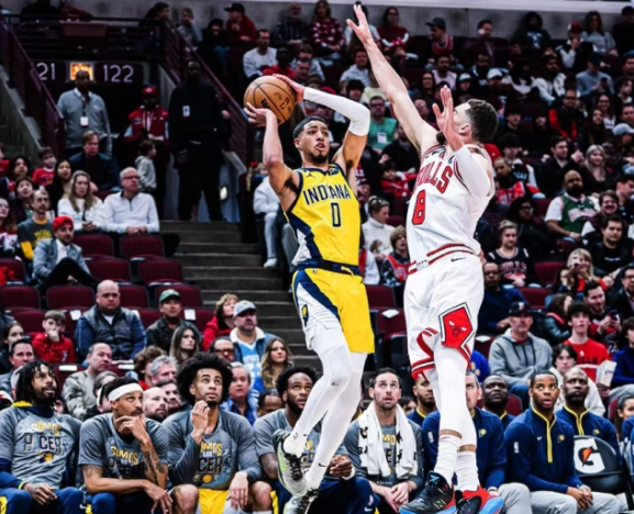 哈利伯顿29+11&三分准绝杀 拉文42分 步行者125-122险胜公牛 哈利伯顿29+11&三分准绝杀 拉文42分 步行者125-122险胜公牛