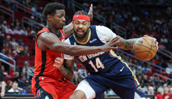 英格拉姆26+9 CJ26+6+5 格林40分 鹈鹕117-107终结火箭3连胜