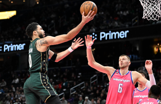 塔图姆28+9+5 波津32+12+6 阿夫迪亚25+10+5 绿军111-130不敌奇才 塔图姆28+9+5 波津32+12+6 阿夫迪亚25+10+5 绿军111-130不敌奇才