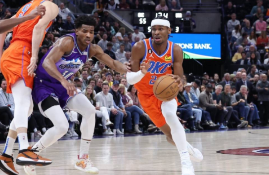 亚历山大22+7+7邓恩22+7+8 雷霆7人得分上双114-98轻取爵士 亚历山大22+7+7邓恩22+7+8 雷霆7人得分上双114-98轻取爵士