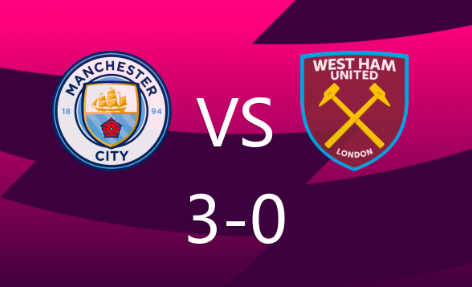 英超-曼城3-0西汉姆,哈兰德挑射破纪录,阿克复出进球 英超-曼城3-0西汉姆,哈兰德挑射破纪录,阿克复出进球