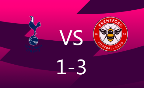 英超-姆贝莫双响维萨破门,凯恩破门 热刺1-3布伦特福德 英超-姆贝莫双响维萨破门,凯恩破门 热刺1-3布伦特福德