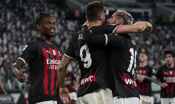 意甲-米兰1-0战胜尤文提前锁定欧冠资格 吉鲁制胜球卡拉布里亚助攻 意甲-米兰1-0战胜尤文提前锁定欧冠资格 吉鲁制胜球卡拉布里亚助攻