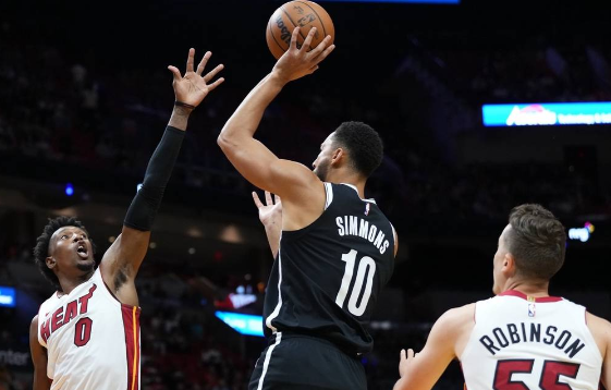 布里奇斯11分阿德巴约14+6 西蒙斯7助攻篮网107-104胜热火 布里奇斯11分阿德巴约14+6 西蒙斯7助攻篮网107-104胜热火