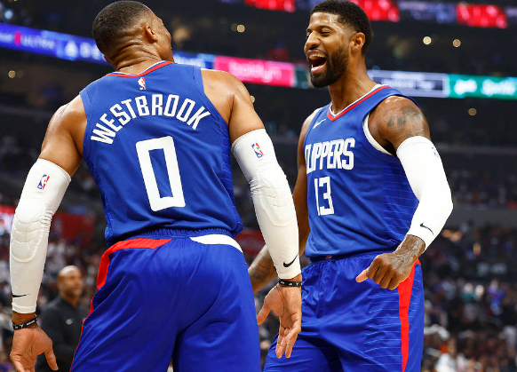 小卡23+5+6 乔治27+6 祖巴茨20+12 快船123-111轻取开拓者 小卡23+5+6 乔治27+6 祖巴茨20+12 快船123-111轻取开拓者