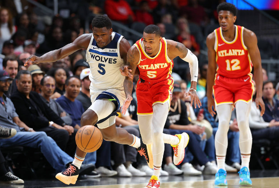 NBA常规赛-老鹰127-113逆转森林狼 穆雷轰41分爱德华兹31+7 NBA常规赛-老鹰127-113逆转森林狼 穆雷轰41分爱德华兹31+7