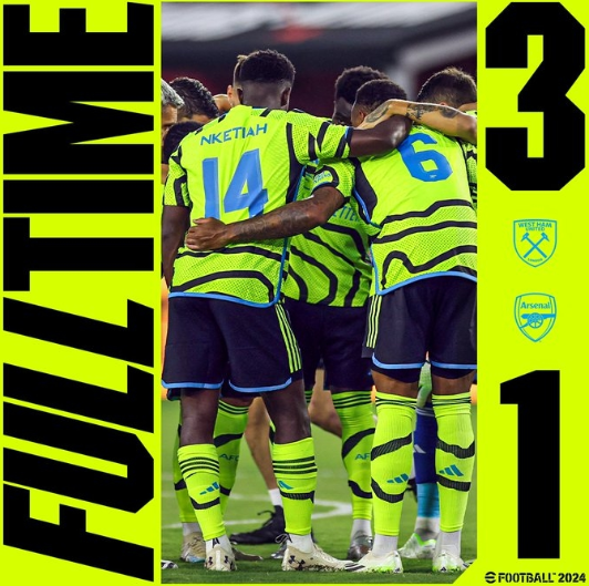 英联杯-西汉姆3-1惨负阿森纳止步16强 鲍文破门,本-怀特乌龙 英联杯-西汉姆3-1惨负阿森纳止步16强 鲍文破门,本-怀特乌龙