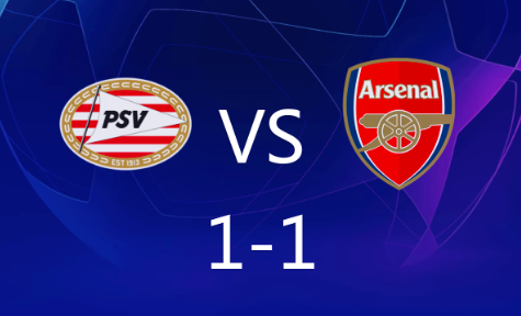 欧冠-恩凯蒂亚破僵,维特森扳平 埃因霍温1-1阿森纳 欧冠-恩凯蒂亚破僵,维特森扳平 埃因霍温1-1阿森纳