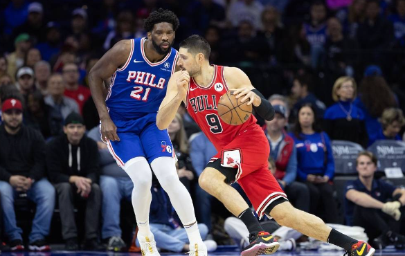 恩比德40+14+6 马克西29+5+8 怀特24+8+9 76人104-108不敌公牛 恩比德40+14+6 马克西29+5+8 怀特24+8+9 76人104-108不敌公牛