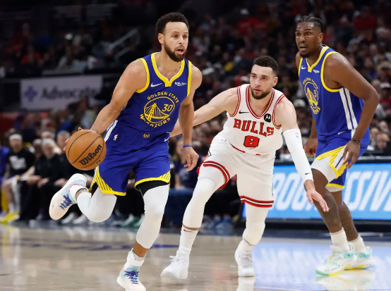 克莱砍30+6+6库里末节爆发 勇士140-131逆转公牛终结2连败 克莱砍30+6+6库里末节爆发 勇士140-131逆转公牛终结2连败