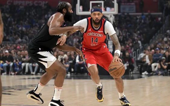 乔治手感冰冷仅8分哈登19+8 鹈鹕全民皆兵客场117-106胜快船 乔治手感冰冷仅8分哈登19+8 鹈鹕全民皆兵客场117-106胜快船