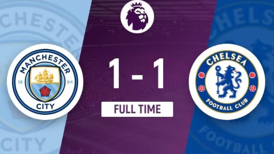 英超-曼城主场1-1战平切尔西,斯特林弑旧主,罗德里建功 英超-曼城主场1-1战平切尔西,斯特林弑旧主,罗德里建功