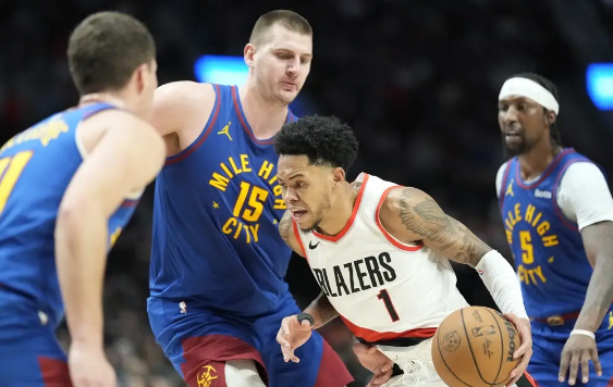 小波特34分约基奇三双 格兰特25分开拓者112-127不敌掘金 小波特34分约基奇三双 格兰特25分开拓者112-127不敌掘金