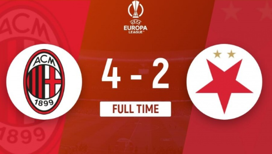 欧联-米兰4-2战胜十人斯拉维亚,吉鲁破门,普利西奇制胜 欧联-米兰4-2战胜十人斯拉维亚,吉鲁破门,普利西奇制胜