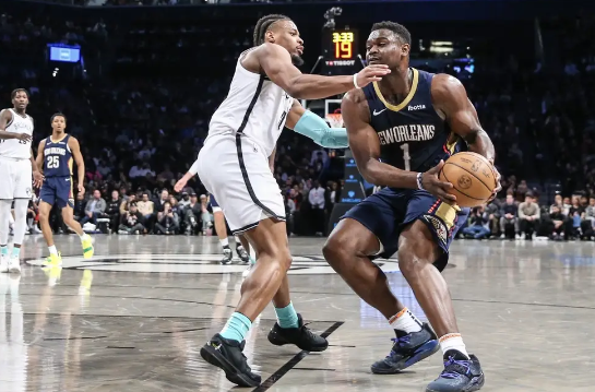 锡安28+7布里奇斯15分 CJ16+5鹈鹕104-91胜篮网取三连胜 锡安28+7布里奇斯15分 CJ16+5鹈鹕104-91胜篮网取三连胜