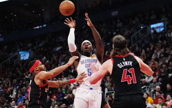 亚历山大23+7+8霍姆格伦砍两双 雷霆7人上双123-103大胜猛龙 亚历山大23+7+8霍姆格伦砍两双 雷霆7人上双123-103大胜猛龙