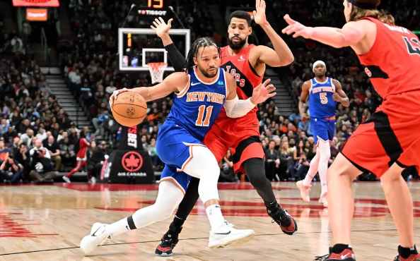 布伦森26+7 麦克布莱德29+7&9记三分 尼克斯145-101送猛龙12连败 布伦森26+7 麦克布莱德29+7&9记三分 尼克斯145-101送猛龙12连败