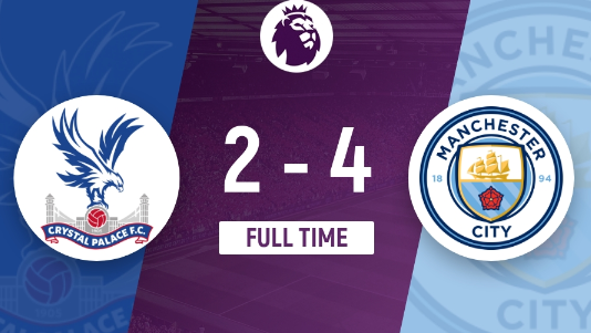 英超-曼城4-2逆转战胜水晶宫 德布劳内两射一传哈兰德破门 英超-曼城4-2逆转战胜水晶宫 德布劳内两射一传哈兰德破门