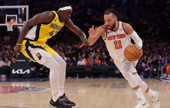 进东决！步行者4-3淘汰尼克斯 哈利26分&布伦森骨折&迪文9三分