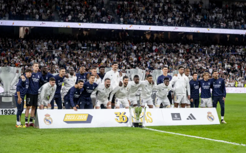 西甲大结局：皇马提前四轮夺队史第36冠 黑马获欧冠资格