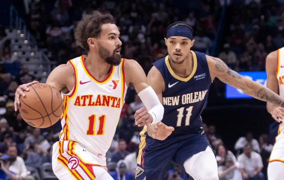 杰伦-约翰逊29+9+8 杨23+12 莺歌32+7 老鹰擒鹈鹕止4连败