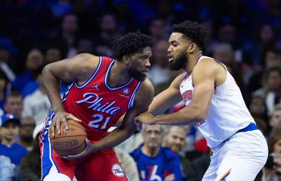 恩比德复出13+5 乔治29+10 唐斯21+13+6 76人不敌尼克斯