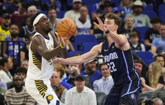 小瓦格纳29+6 哈利伯顿14中3 魔术险胜步行者迎4连胜