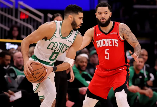 塔图姆20+6+5 杰伦-格林27分 绿军3人20+击落火箭取3连胜 塔图姆20+6+5 杰伦-格林27分 绿军3人20+击落火箭取3连胜