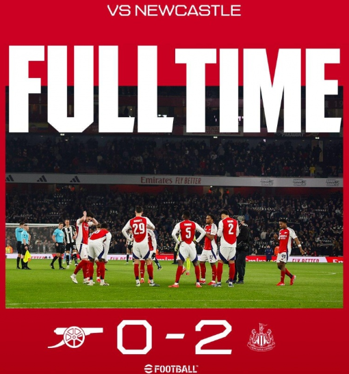 联赛杯-阿森纳主场0-2纽卡失先机 马丁内利中柱 哈弗茨失良机