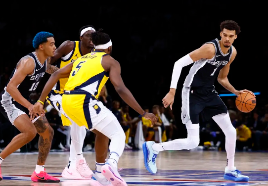 文班30+11+6+5帽 瓦塞尔25分 马刺30分大胜步行者