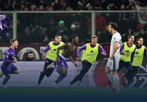 意甲-国米0-3佛罗伦萨距榜首3分 基恩双响 迪马尔科回传失误